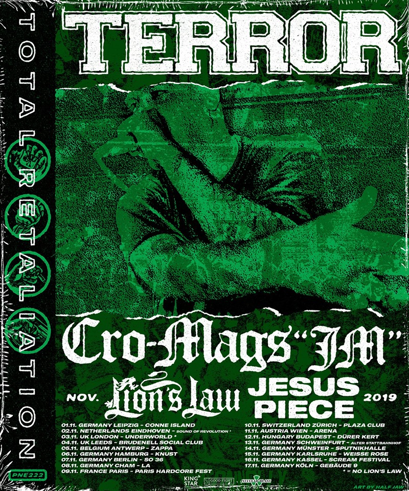 LION’S LAW ON TOUR WITH TERROR